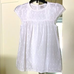 Girls top| size 8 | White